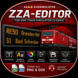 Saale-Zugsimulatot ZZA-Editor
