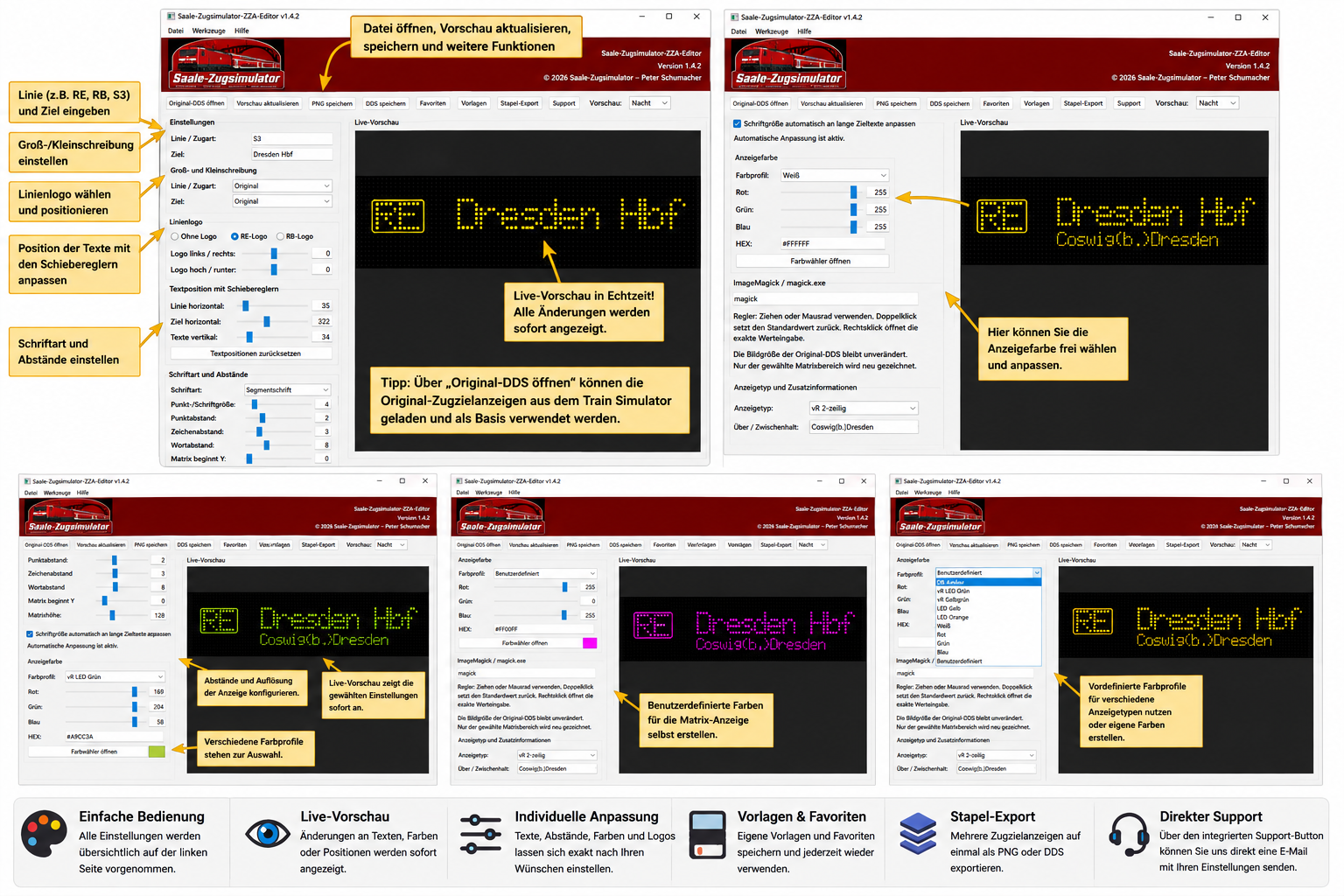 Saale-Zugsimulator ZZA-Editor – Bild 2