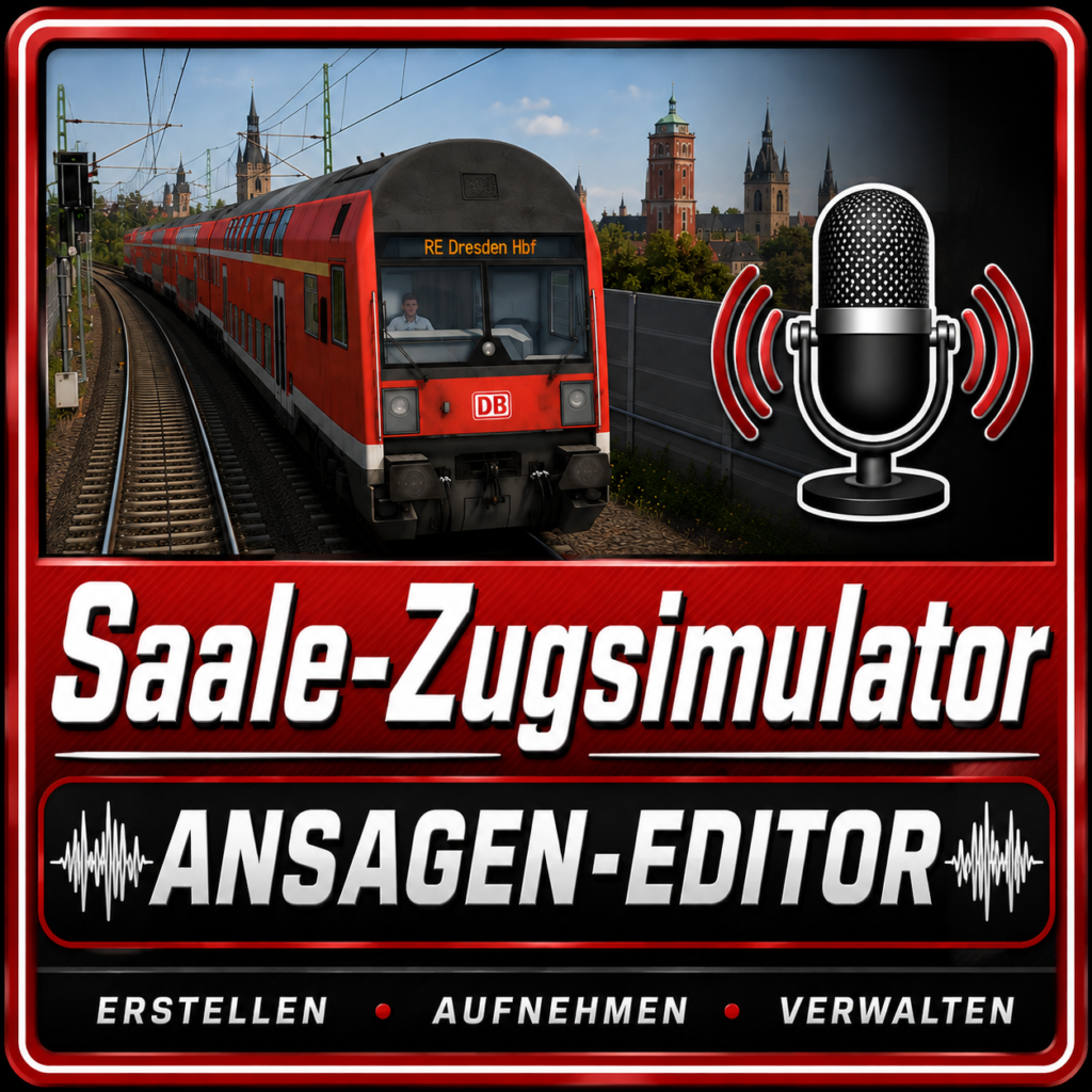 SaalZugsimulator Ansagen-Editor